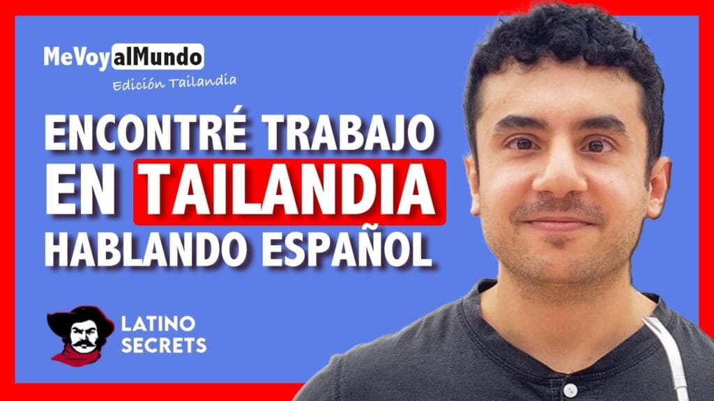 Trabajo en Tailandia hablando español