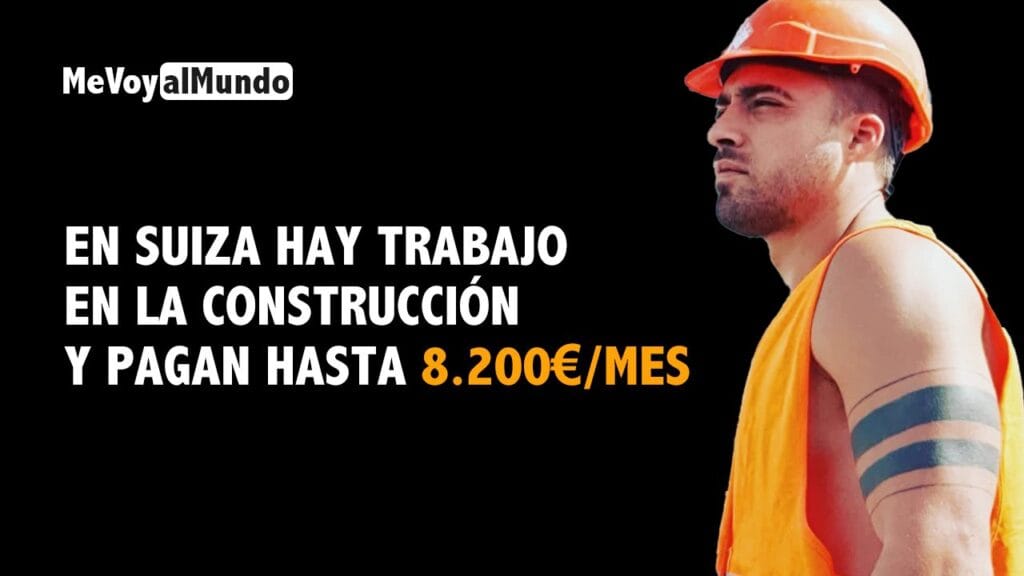 Trabajo en la construcción en Suiza