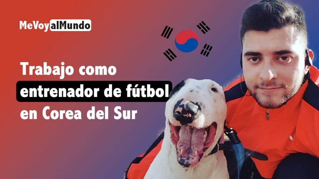 Trabajo como entrenador de fútbol en Corea del Sur