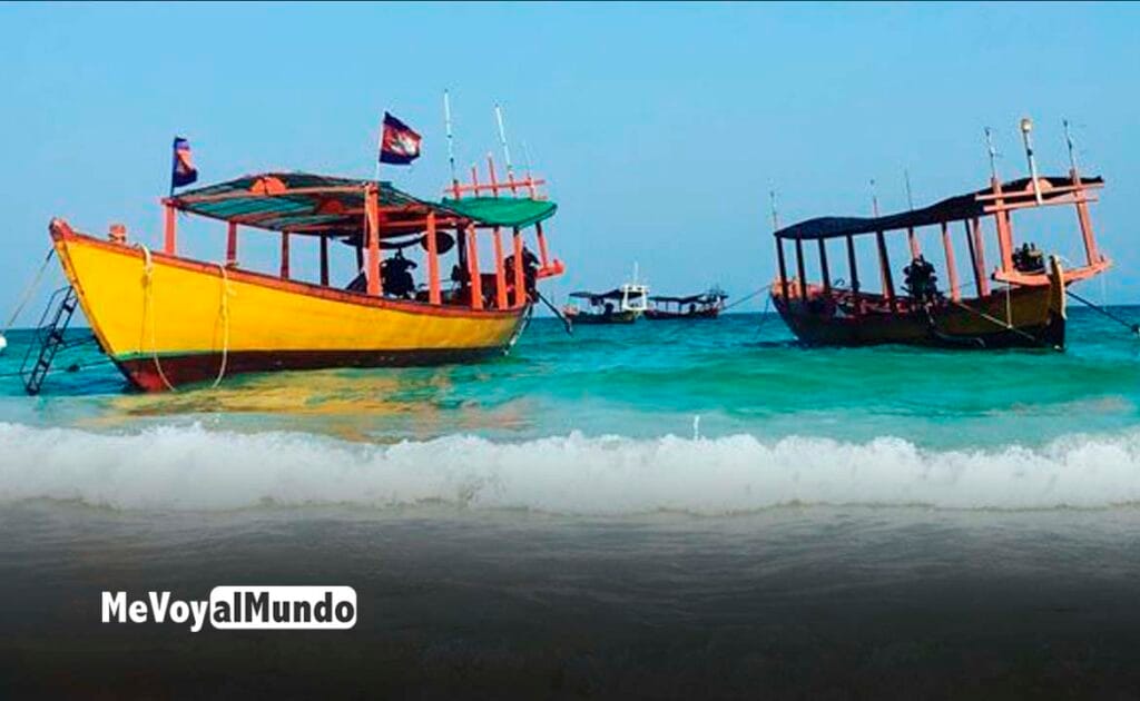 Negocio barco Camboya