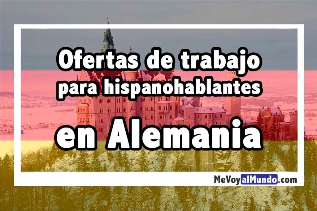Ofertas de trabajo en Alemania para españoles