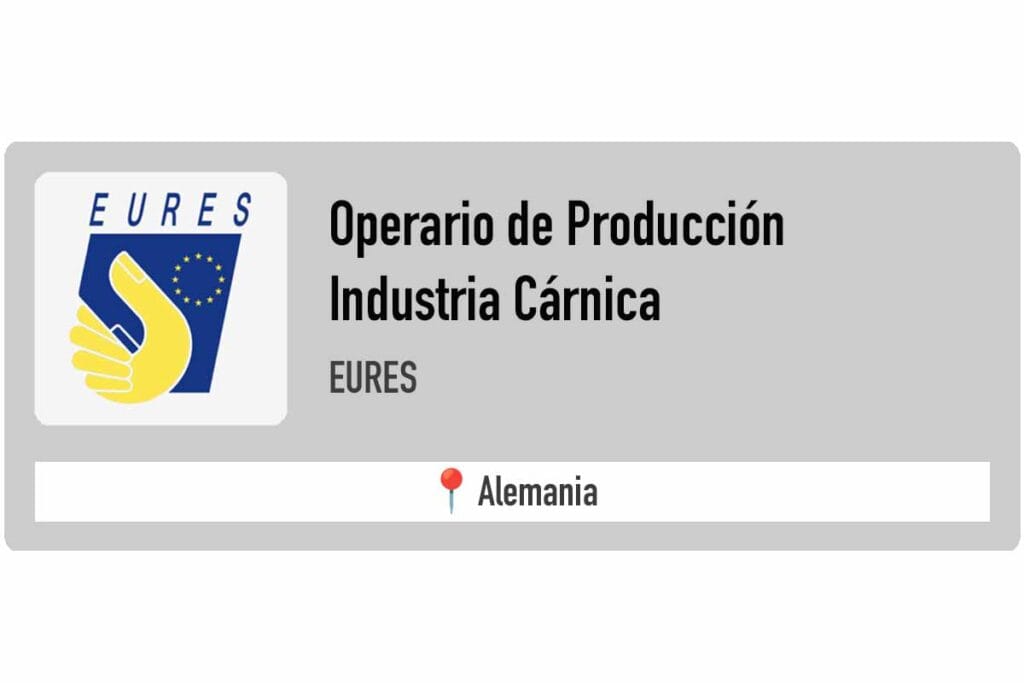 Operario de Producción para industria cárnica