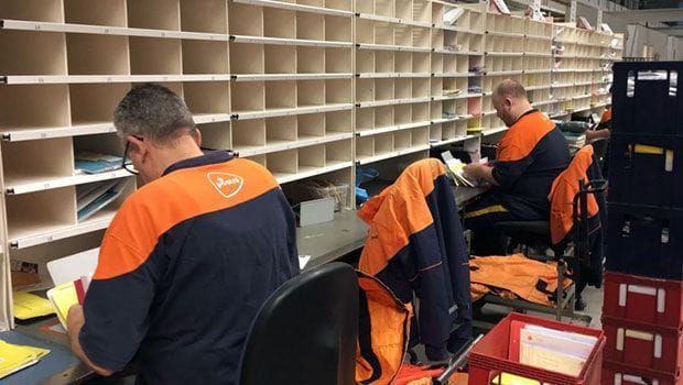 Trabajar en correos en Holanda