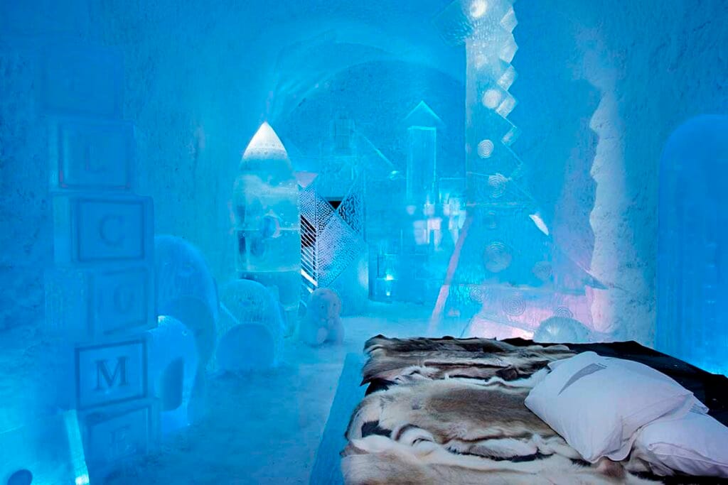 Trabajar en un hotel de hielo en Suecia