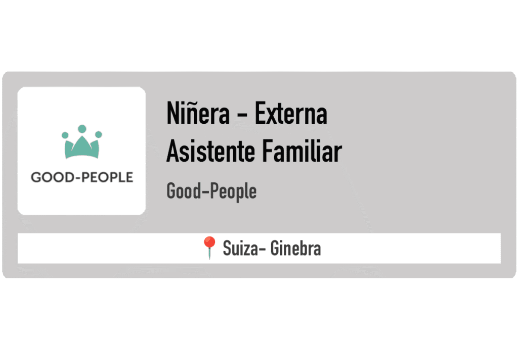 Trabajo de niñera en Suiza